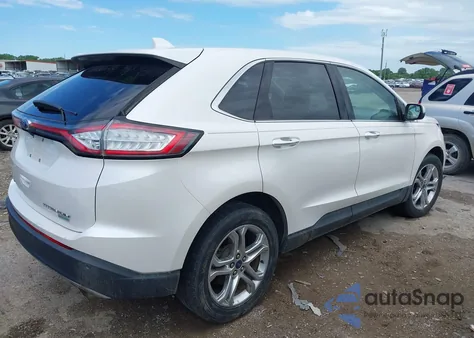 2017 Ford Edge Titanium from USA, damaged, VIN 2FMPK3K98HBB28403